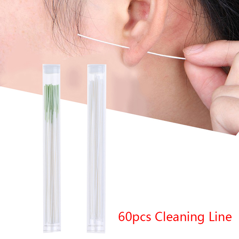 Body Jewelry Cleaner - 60 قطعة ثقب المجوهرات الأذن تنظيف