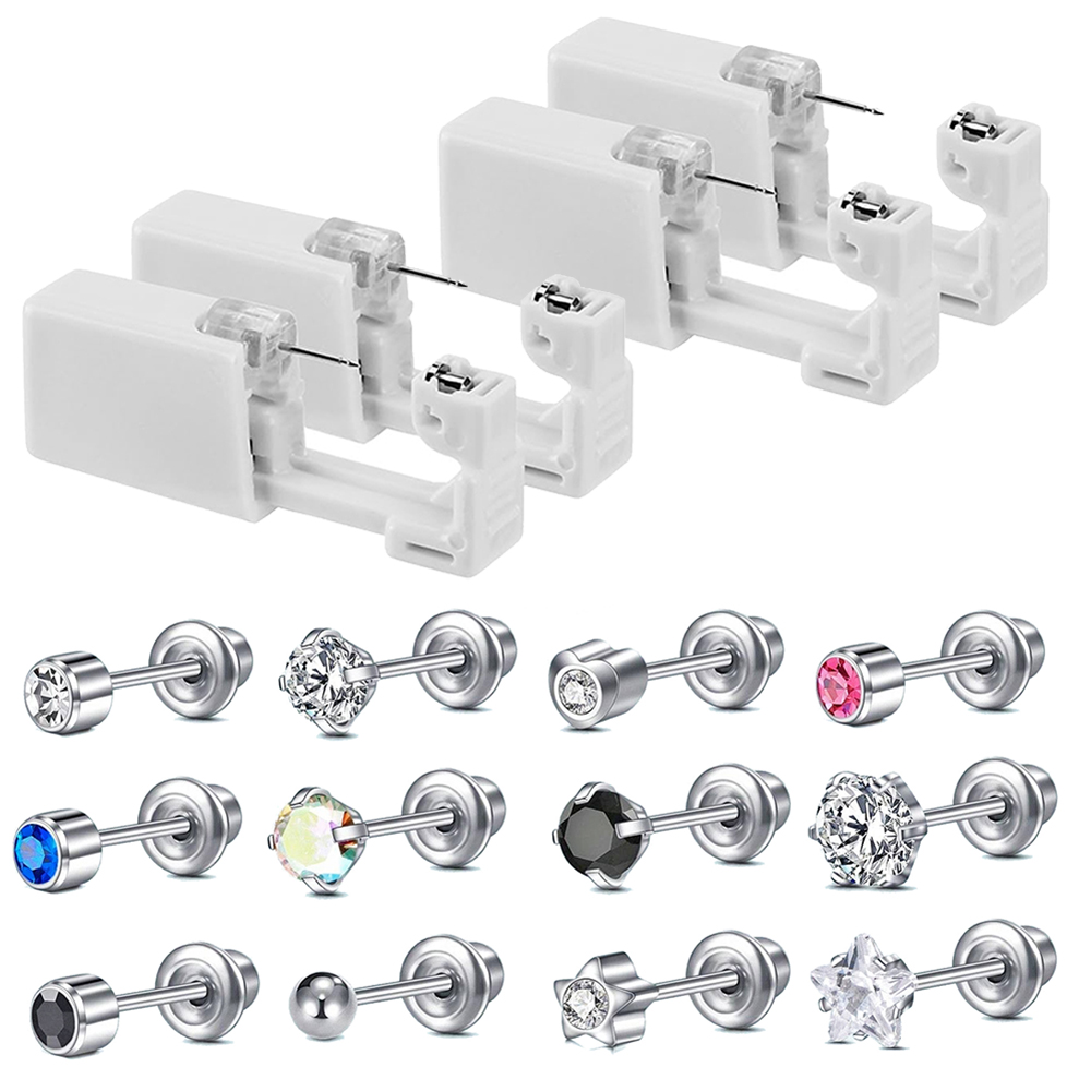 Body Jewelry Cleaner - طقم ثقب الأذن القابل للاستخدام مرة