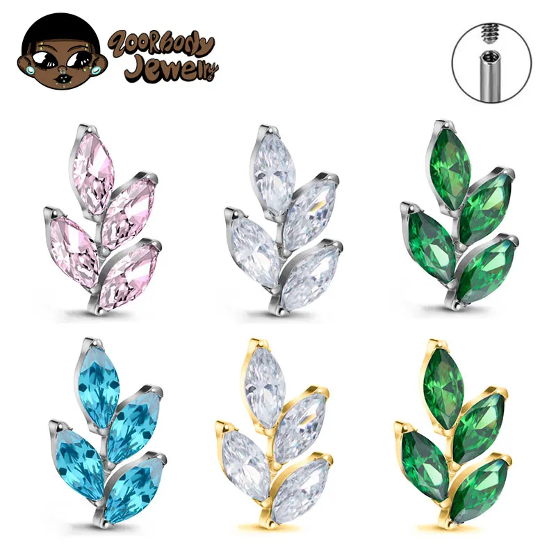 Body Jewelry Internally Threaded - G23 التيتانيوم جوهرة تشيكوسلوفاكيا الأذن محارة