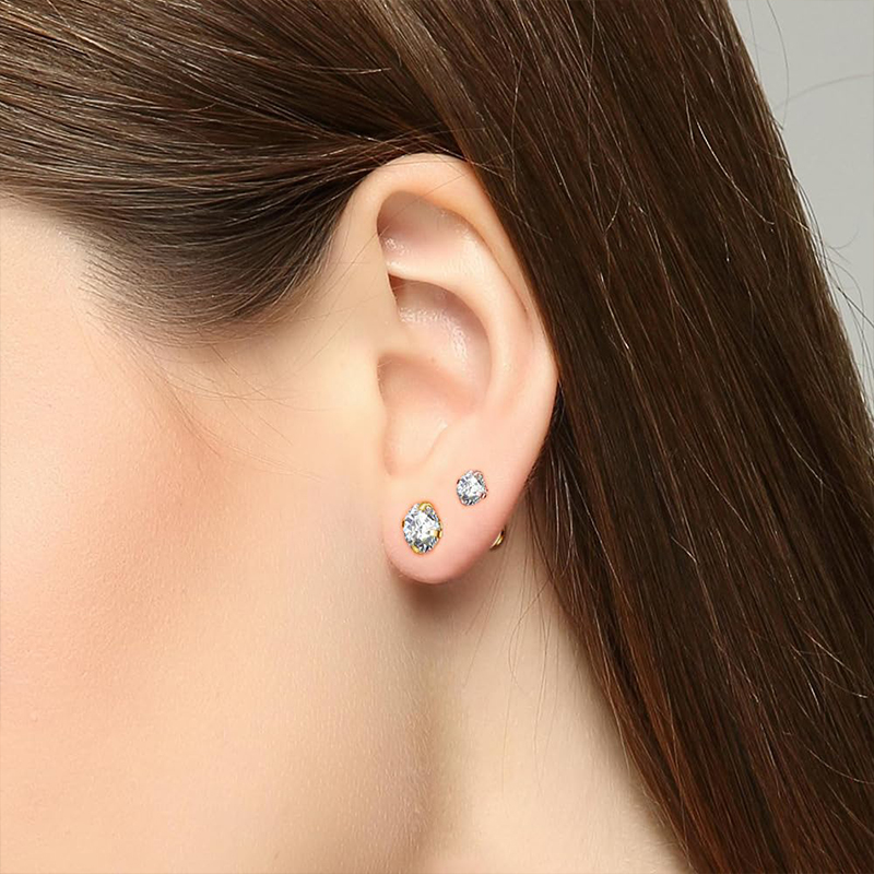 أقراط من التيتانيوم عيار 16G ب - مراجعة Body Jewelry Internally Threaded وسعره