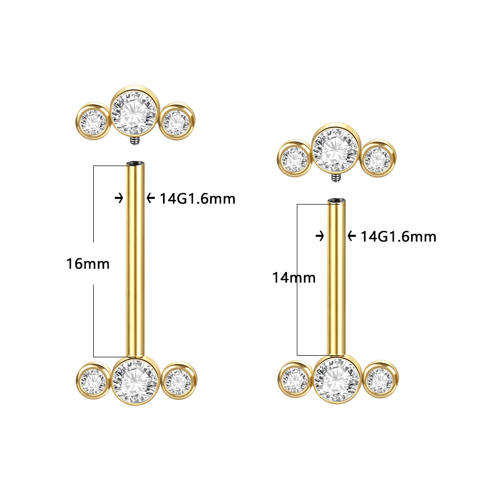 1/5 قطعة G23 التيتانيوم بيرك ا - مراجعة Body Jewelry Changing Kit وسعره