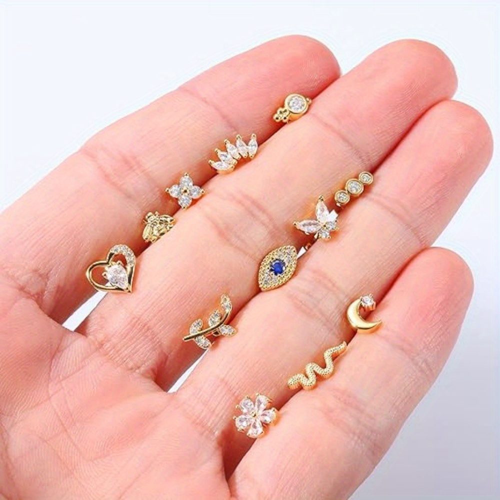 دريبيرفكت 12 قطعة أقراط كارتلِ - مراجعة Body Jewelry Changing Kit وسعره