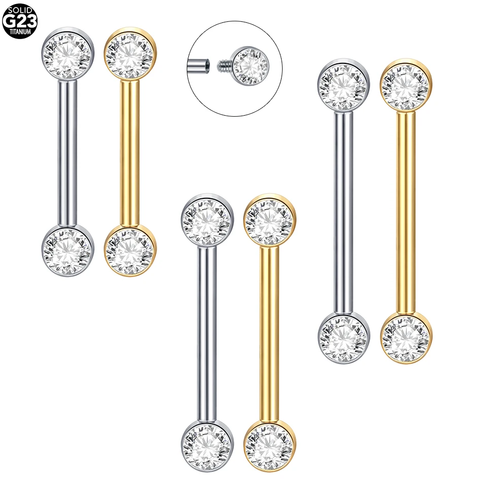 1/5 قطعة زرع الصف التيتانيوم د - مراجعة Body Jewelry Changing Kit وسعره