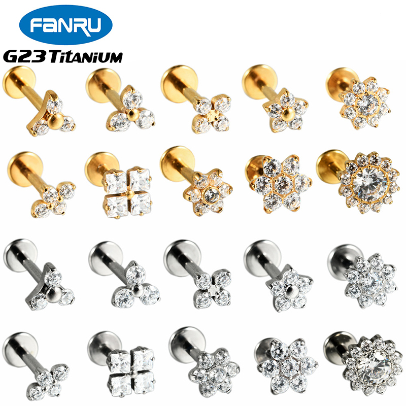 قطعة واحدة من مجوهرات ثقب الأذ - مراجعة Body Jewelry Internally Threaded وسعره