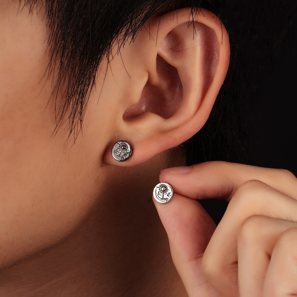 زوج واحد من أقراط النسر الهندي - مراجعة Body Jewelry Indian وسعره