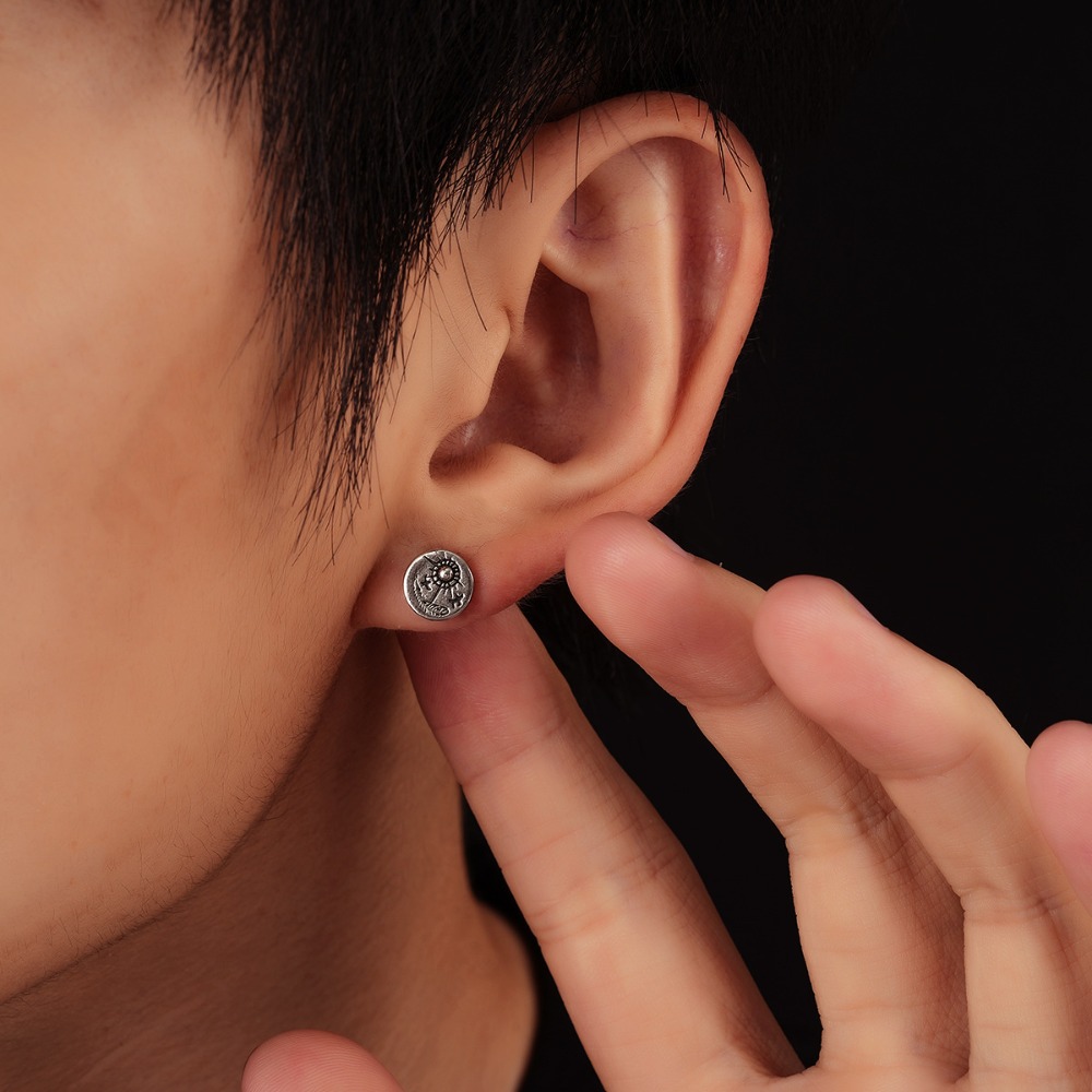 زوج واحد من أقراط النسر الهندي - مراجعة Body Jewelry Indian وسعره