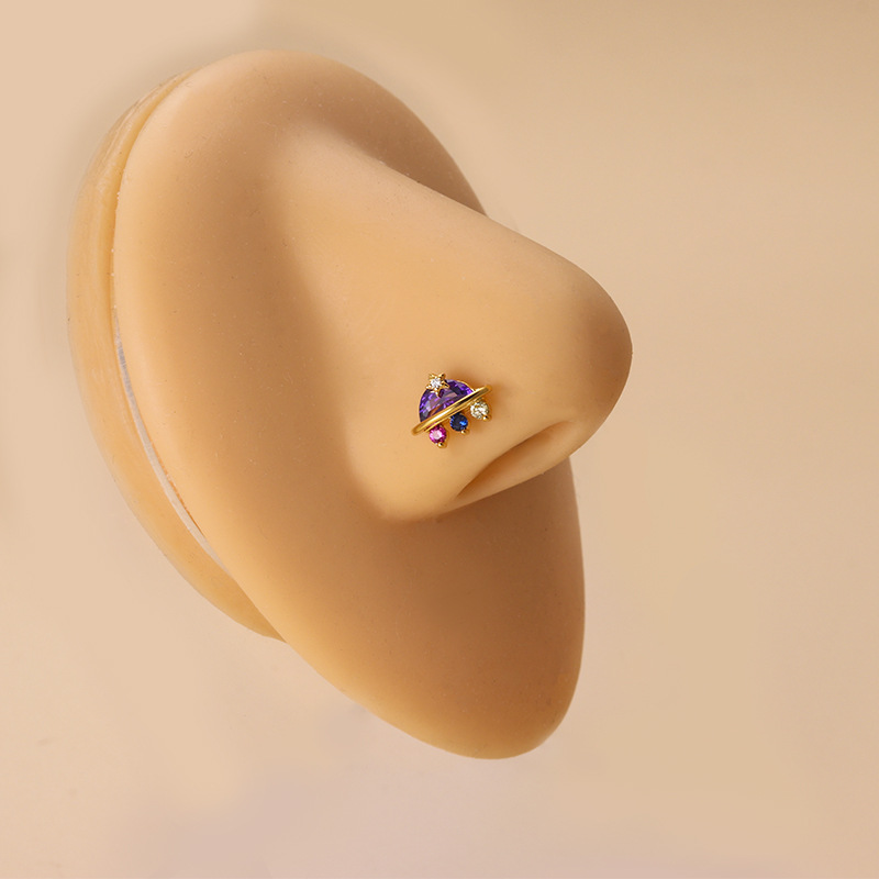 20 جرام موضة 316L الجراحية الف - مراجعة Body Jewelry Indian وسعره