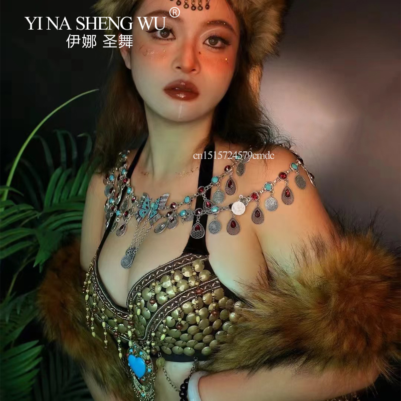 عملات معدنية خمر شرابة طويلة ا - مراجعة Body Jewelry Indian وسعره