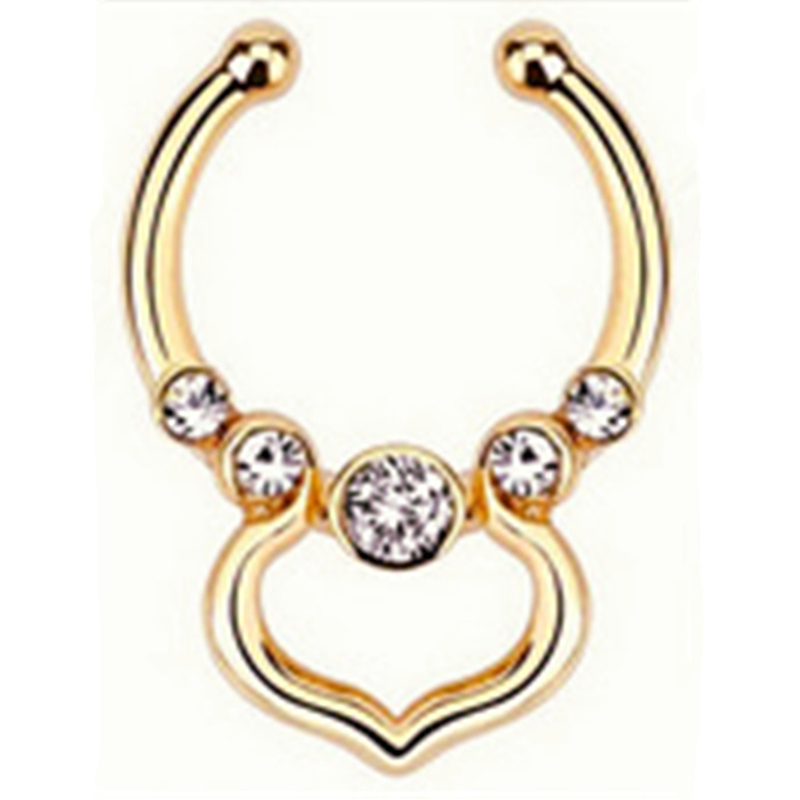 الهندي كريستال بعقبة في الأنف  - مراجعة Body Jewelry Indian وسعره