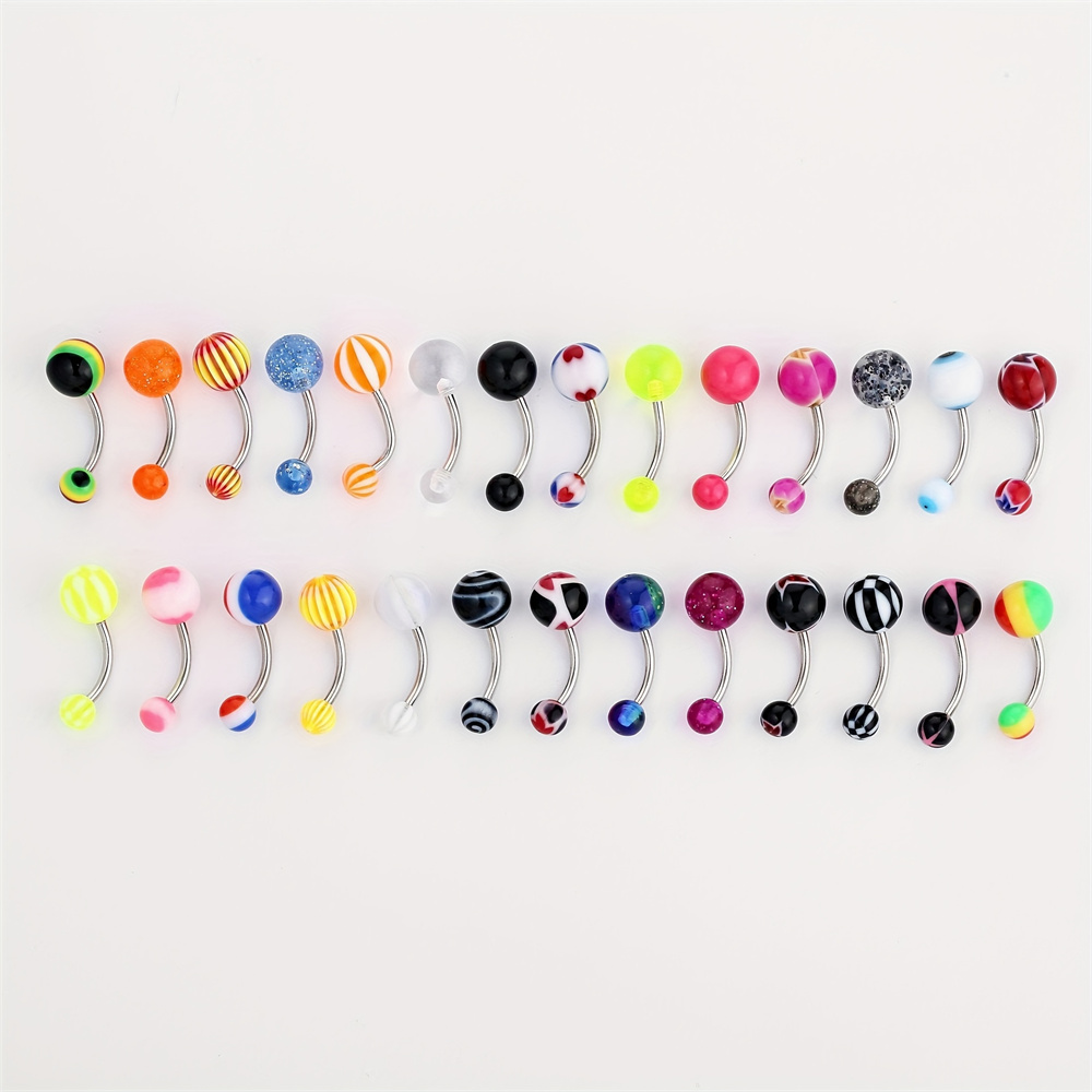 10 قطعة/المجموعة مختلط اللون ا - مراجعة Body Jewelry Changing Kit وسعره
