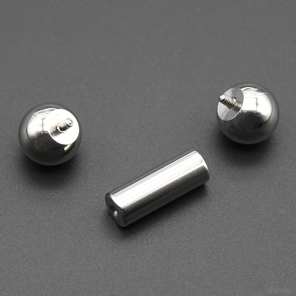 1 قطعة 12 جرام-00 جرام الفولاذ - مراجعة Body Jewelry Internally Threaded وسعره