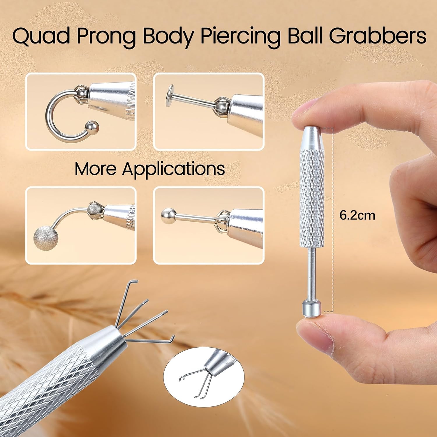 أداة دربيرفكت لتثبيت وتعديل ال - مراجعة Body Jewelry Changing Kit وسعره