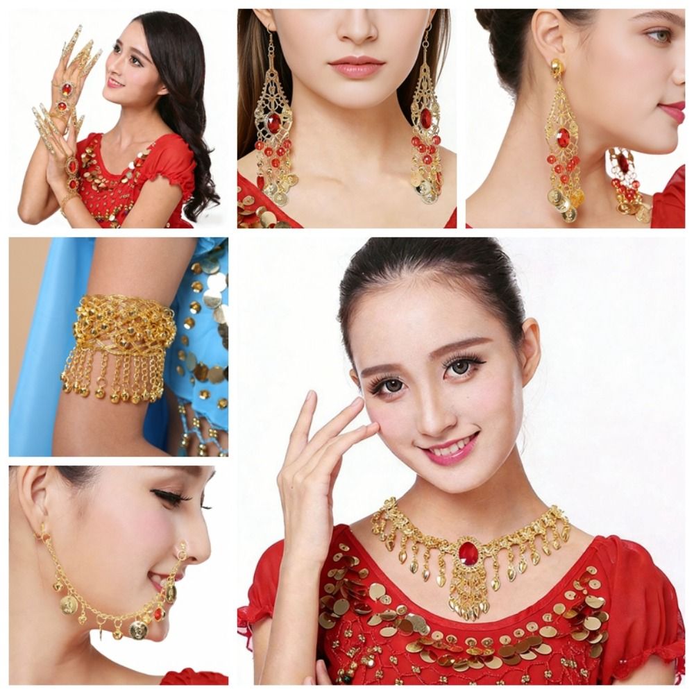 سلسلة رأس بوهيمية مزينة بالترت - مراجعة Body Jewelry Indian وسعره
