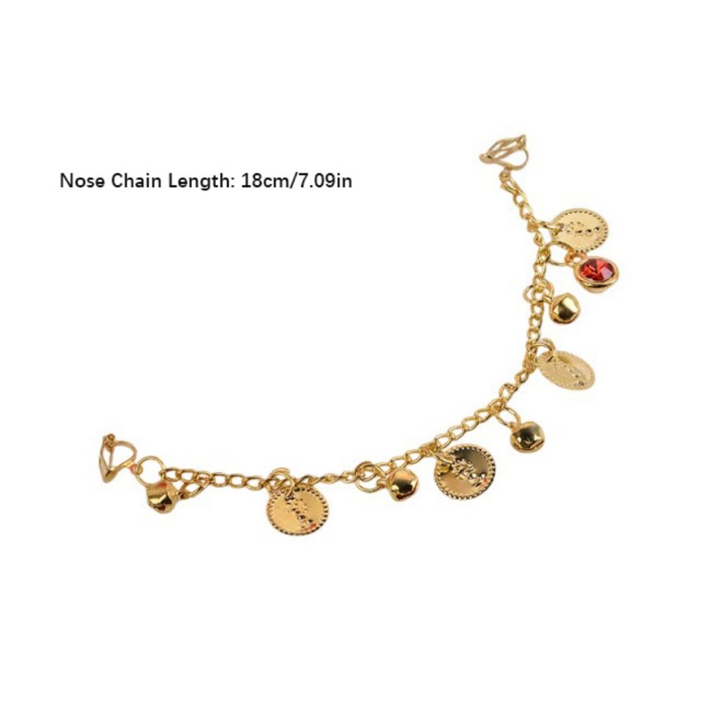 سلسلة رأس بوهيمية مزينة بالترت - مراجعة Body Jewelry Indian وسعره