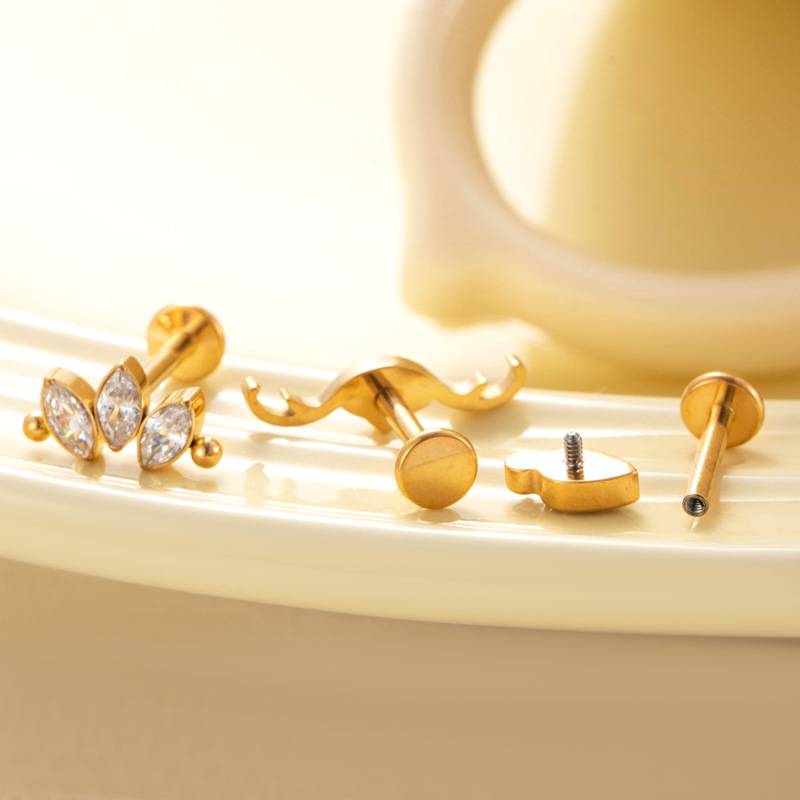 قطعة واحدة من مجوهرات الجسم: ح - مراجعة Body Jewelry Internally Threaded وسعره